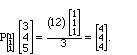 the proj of (3,4,5) in the direction (1,1,1) is (4,4,4).