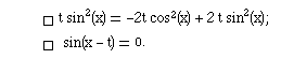 WaveOp[t Sin[x]^2]= -2 t Cos[x]^2 + 2 t Sin[x]^2